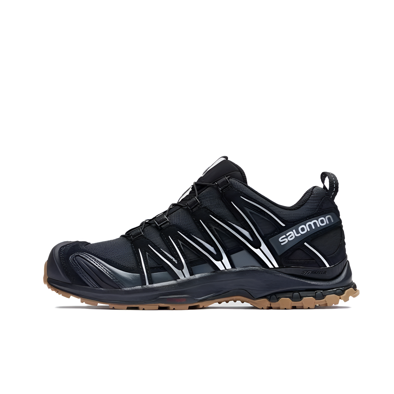 SALOMON萨洛蒙XA PRO 3D 黑色乌木色低帮户外功运动能跑鞋 472433