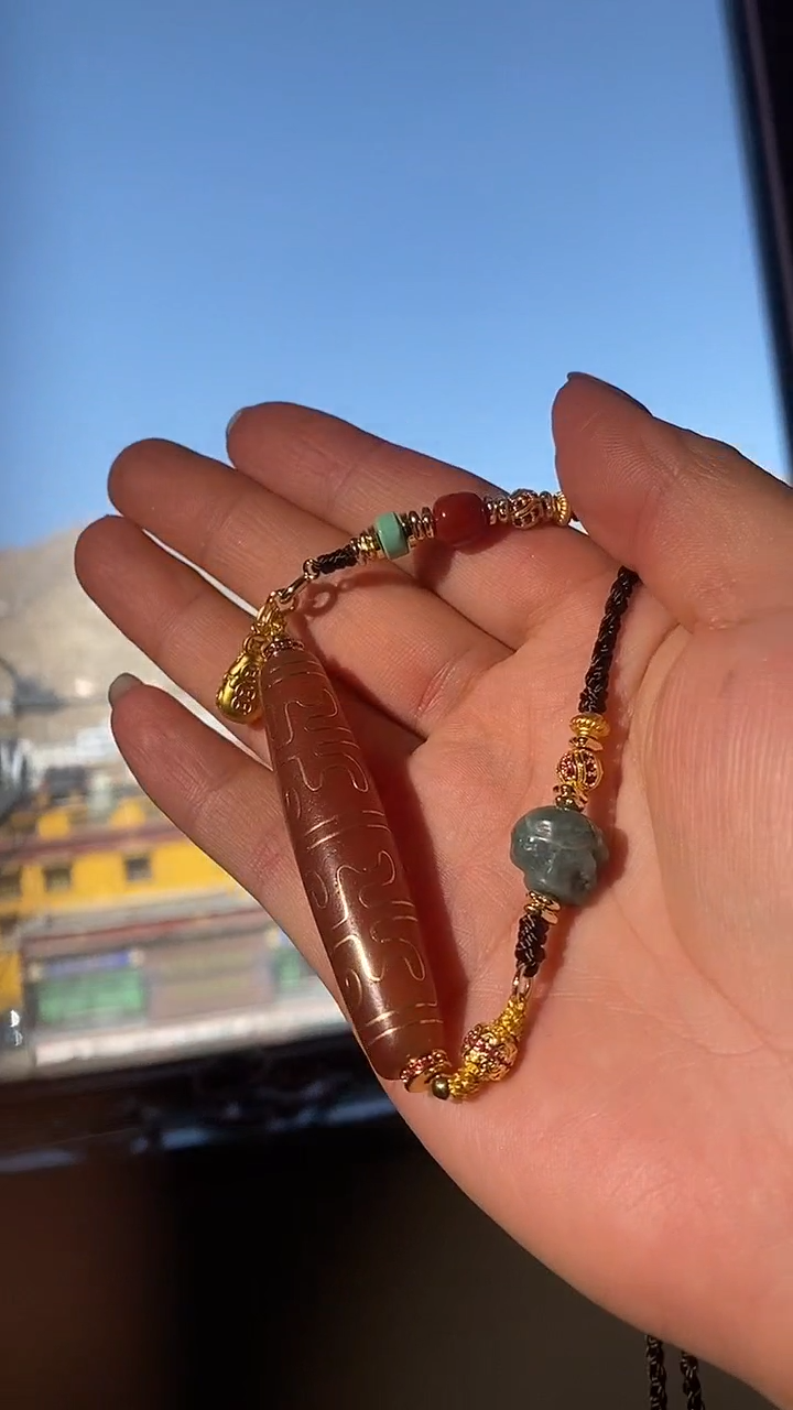 【闪购商品】玛瑙/玉髓项链未镶嵌多样性发一