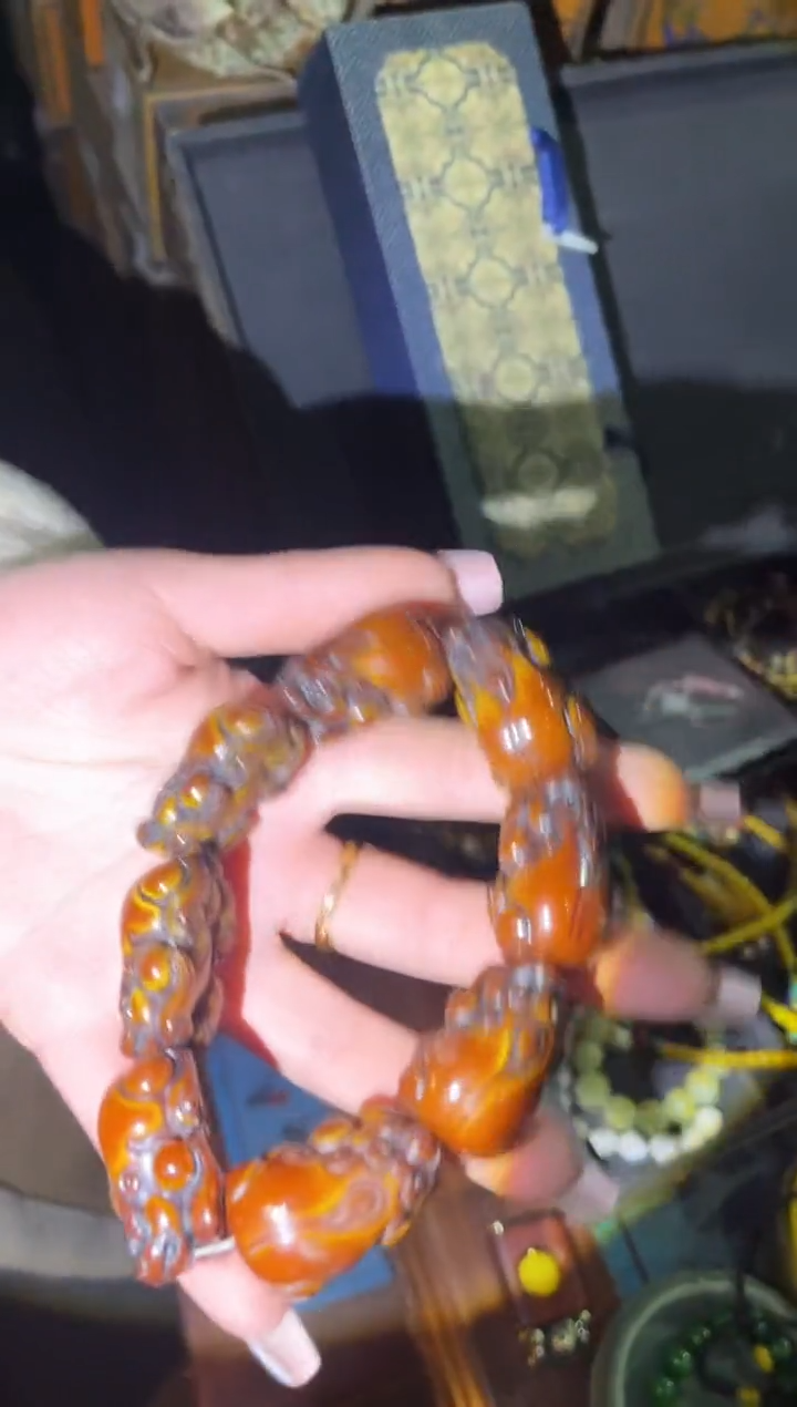 【闪购商品】蜜蜡手链未镶嵌61咚咚咚咚咚咚咚咚