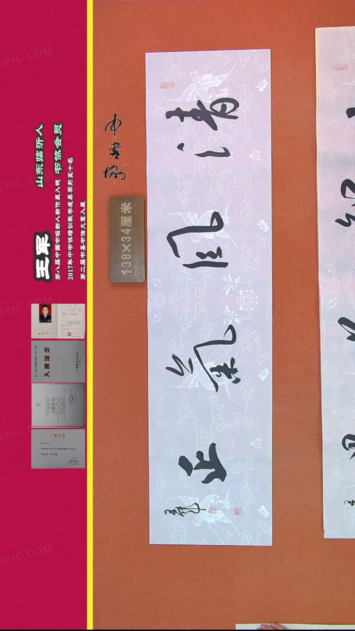 【闪购商品】书法199王军书法作品