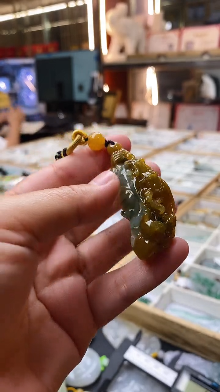 【闪购商品】翡翠颈饰未镶嵌挂件