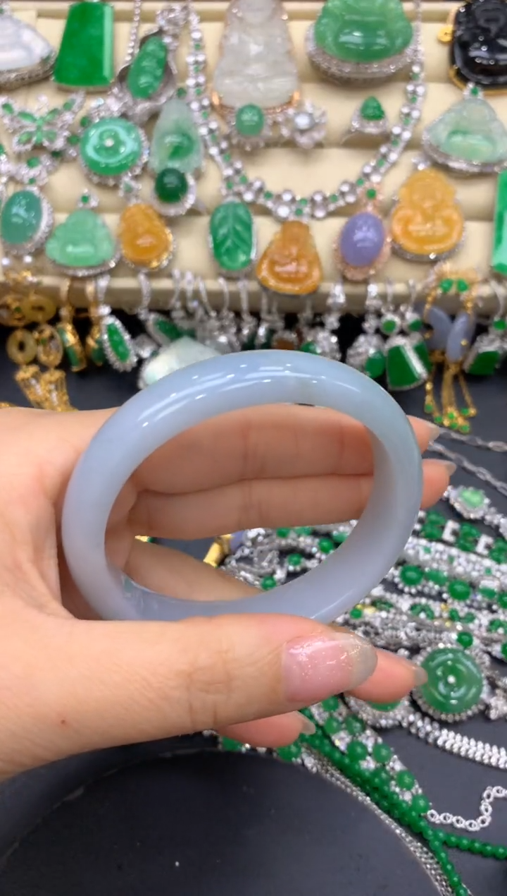 【闪购商品】翡翠手镯未镶嵌218-中国好珍宝1
