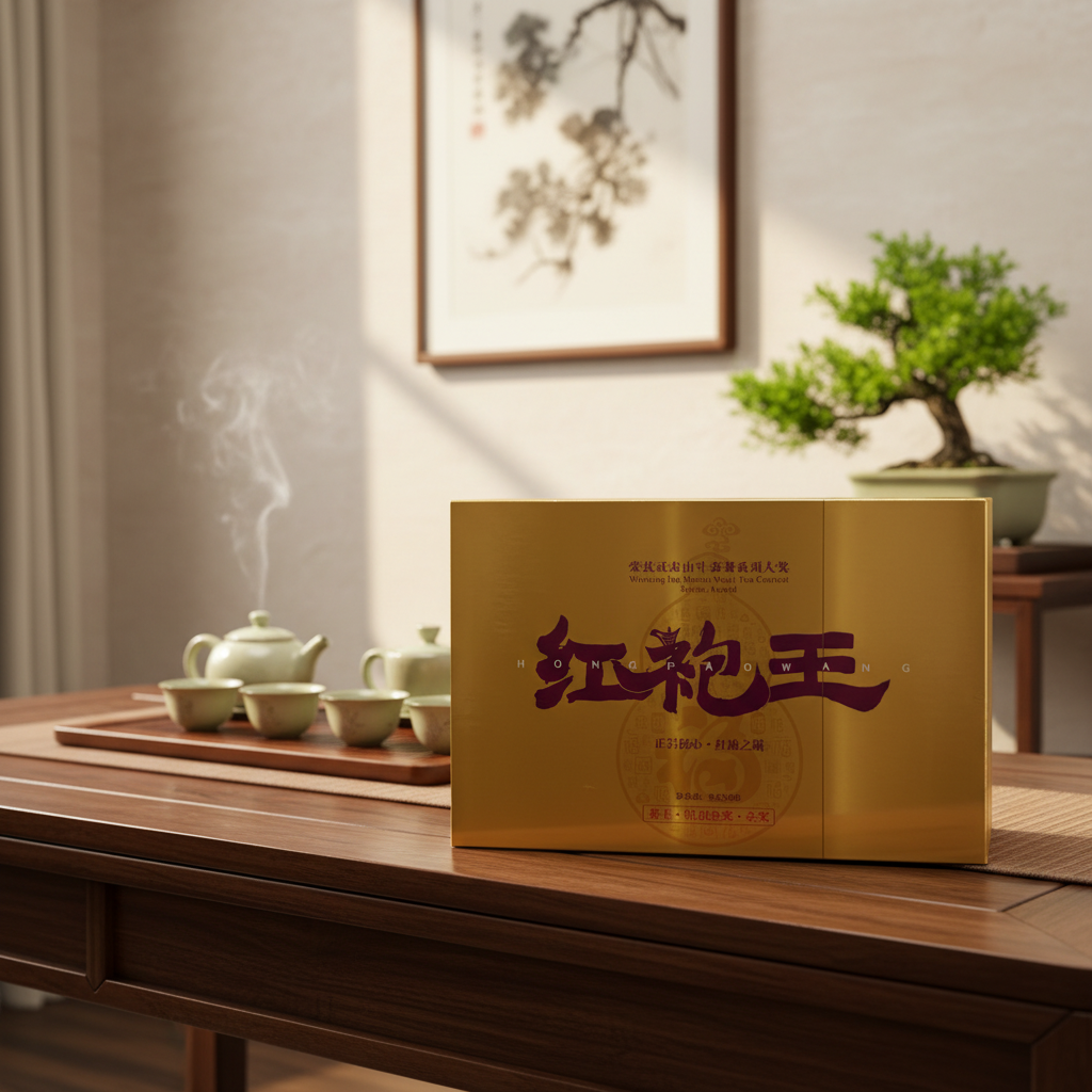 【武夷岩茶】 正岩红袍王大红袍肉桂水仙武夷山岩茶高货礼盒送礼茶