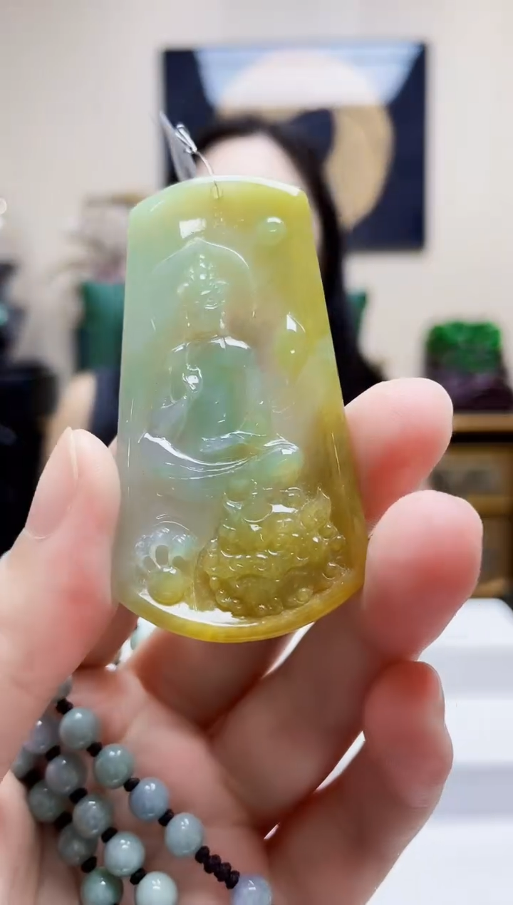 未镶嵌定制翡翠吊坠271