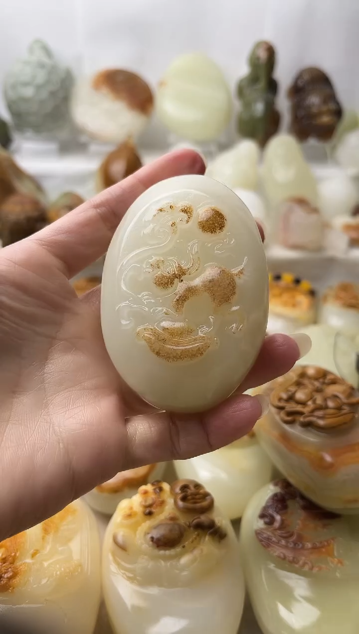 石材古青石棉纹正常不退换兔