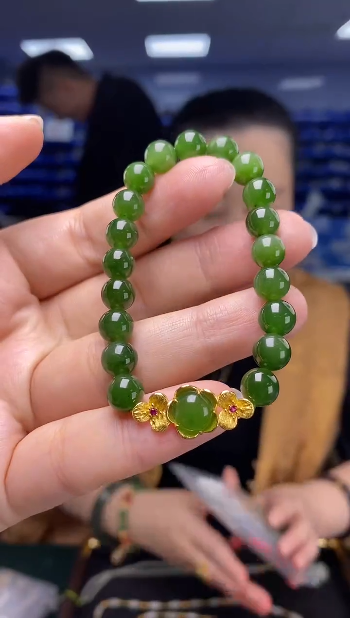 未镶嵌手链和田玉DSL8186