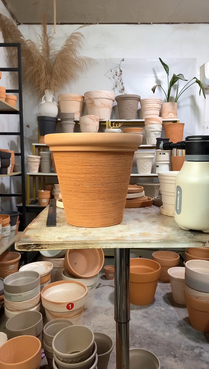 30*27红陶拉丝 1盆无托