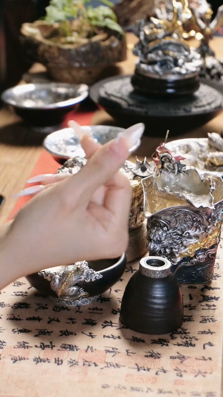 【闪购商品】境秋貔貅主人杯+客杯