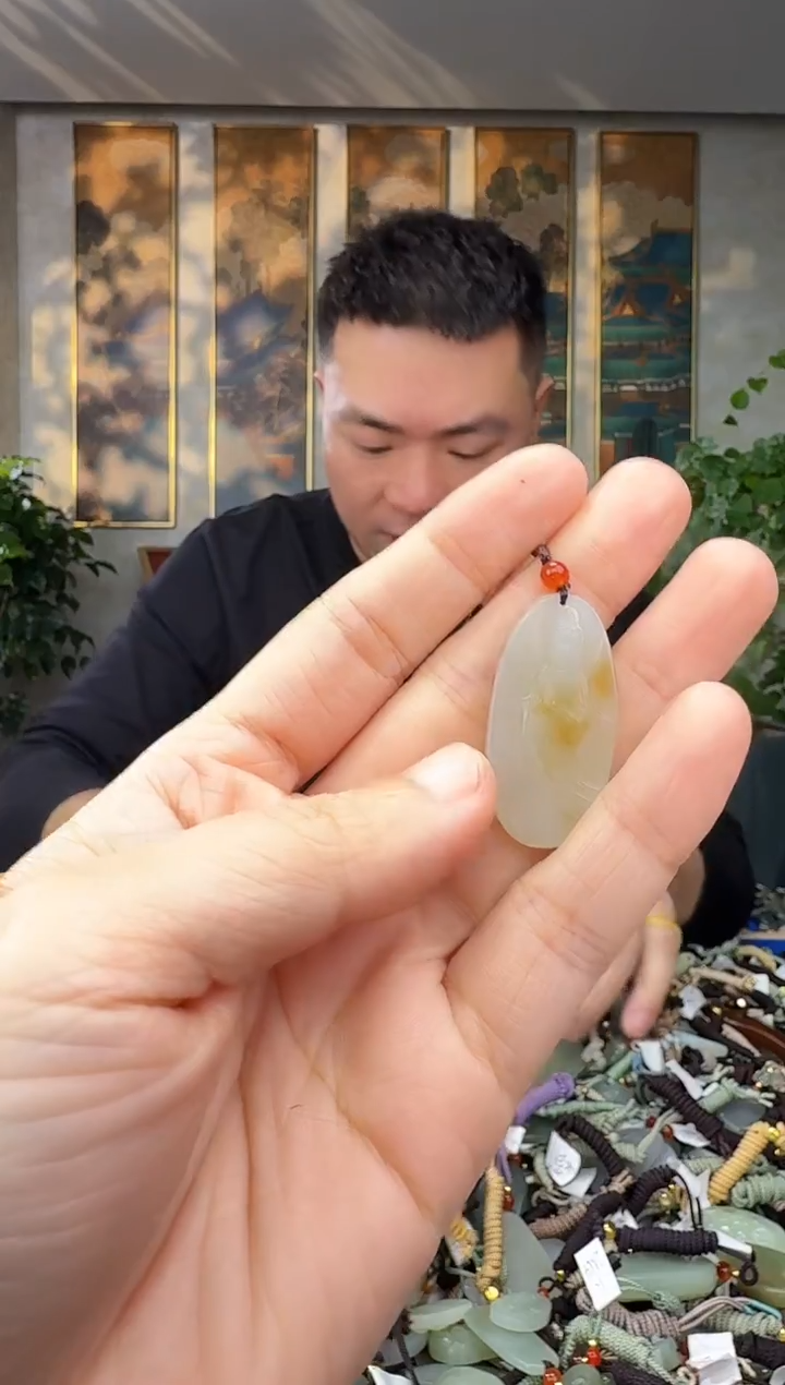 未镶嵌和田玉挂件拍一发一