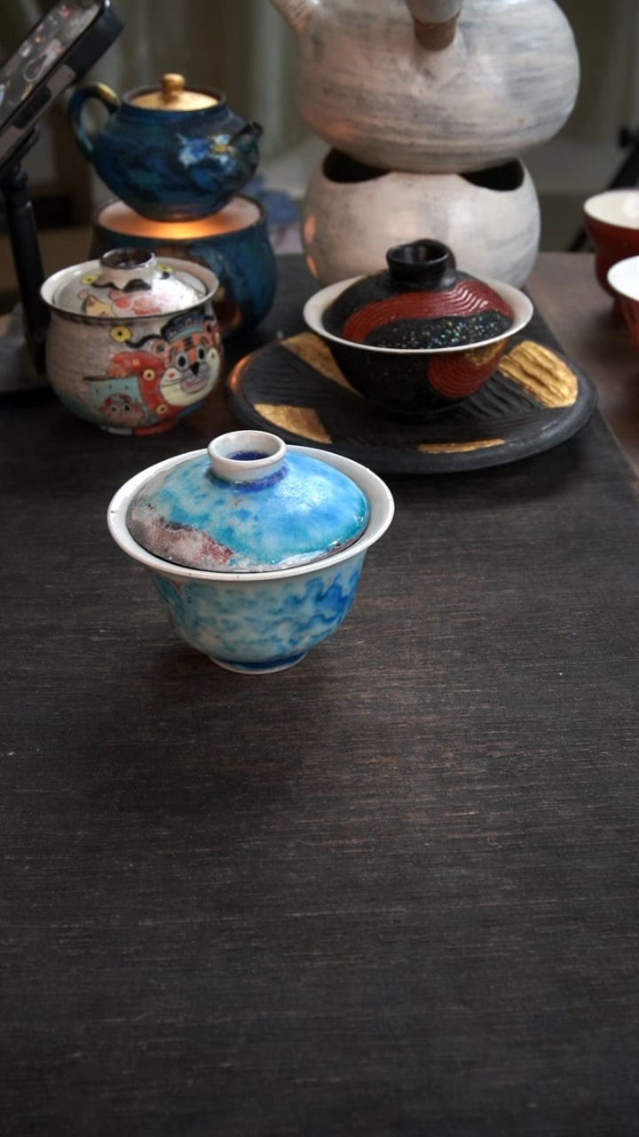 【闪购商品】其他微瑕柴烧盖碗636