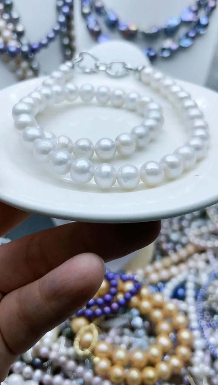 【闪购商品】淡水珍珠颈饰钛钢0