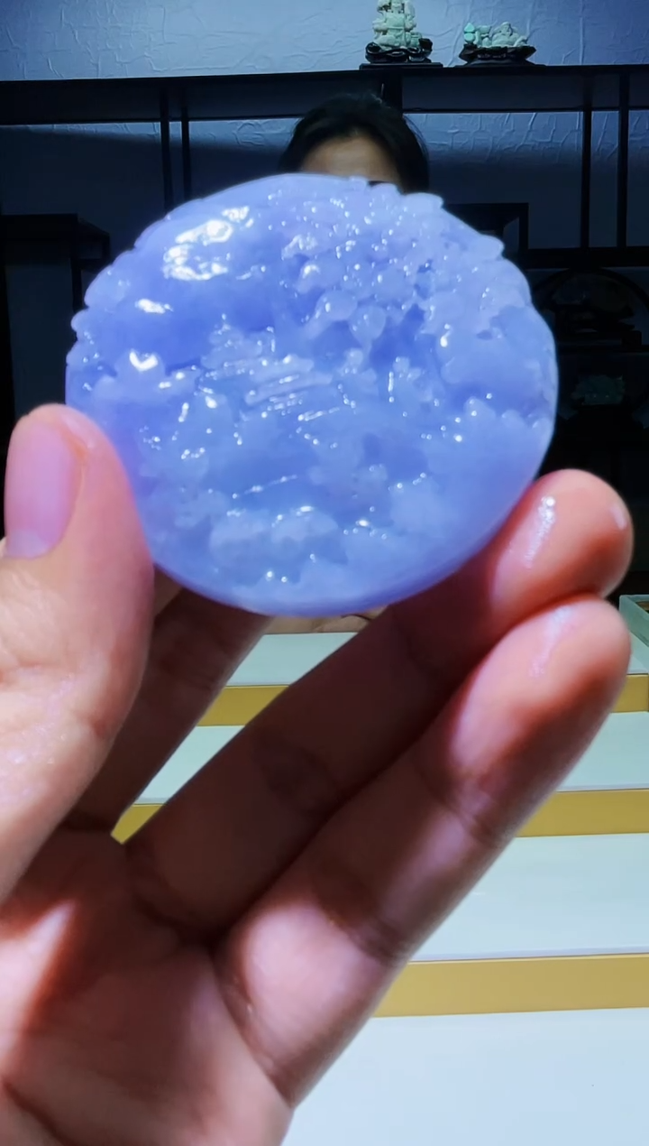 定制翡翠未镶嵌毛货04200094 