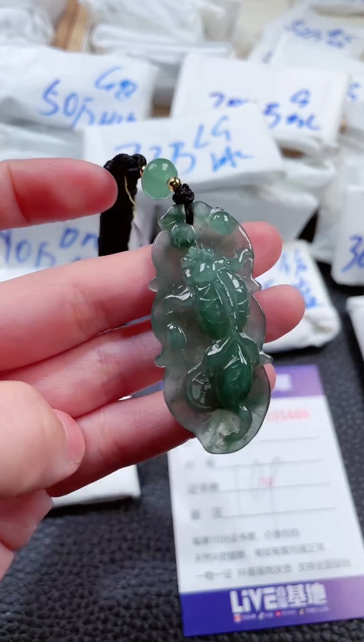 【闪购商品】翡翠颈饰未镶嵌00001686