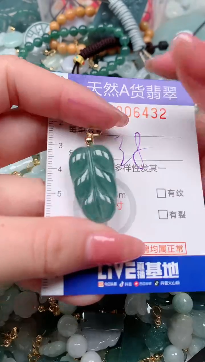 【闪购商品】翡翠颈饰未镶嵌00006432