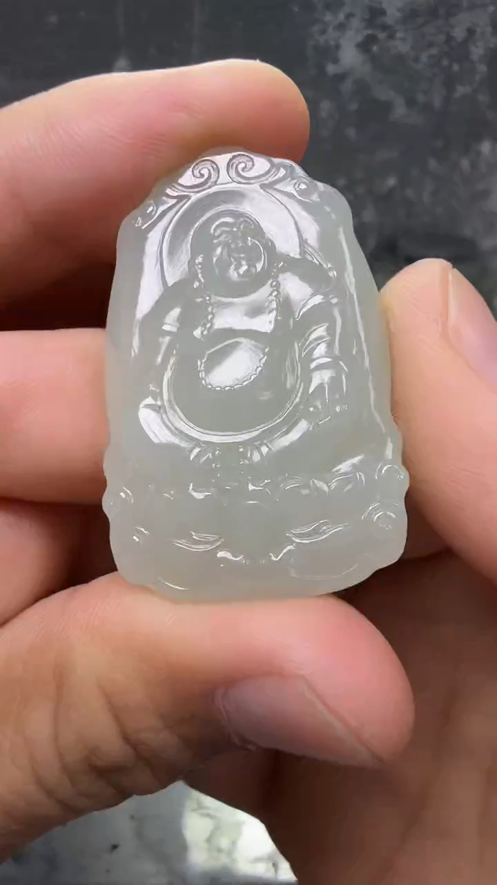 颈饰未镶嵌和田玉380佛