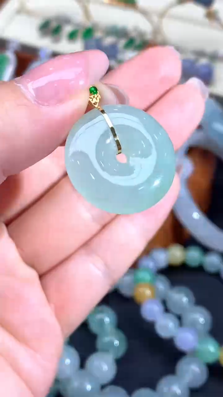 【闪购商品】翡翠颈饰未镶嵌7-天然翡翠