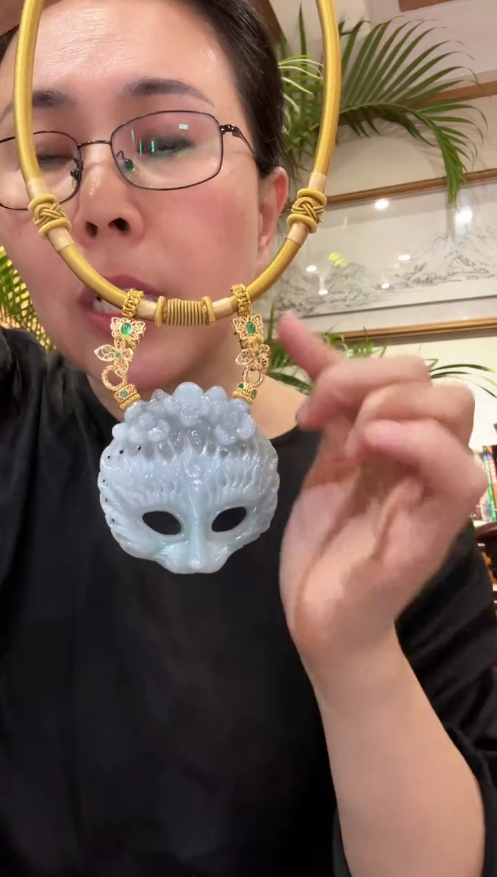 【闪购商品】翡翠颈饰未镶嵌国风