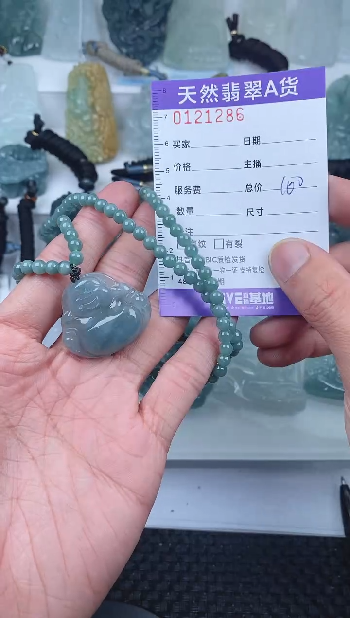 【闪购商品】翡翠颈饰未镶嵌        286