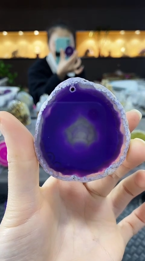 未镶嵌颈饰玛瑙/玉髓畅*玛瑙