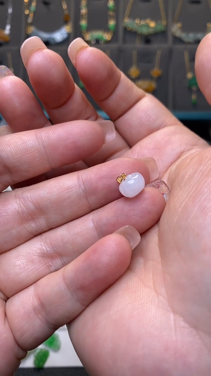 颈饰未镶嵌翡翠40385