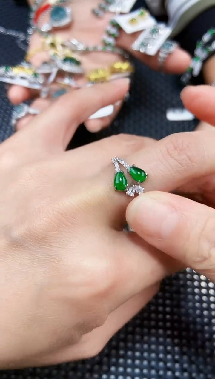 【闪购商品】翡翠戒指未镶嵌111111111