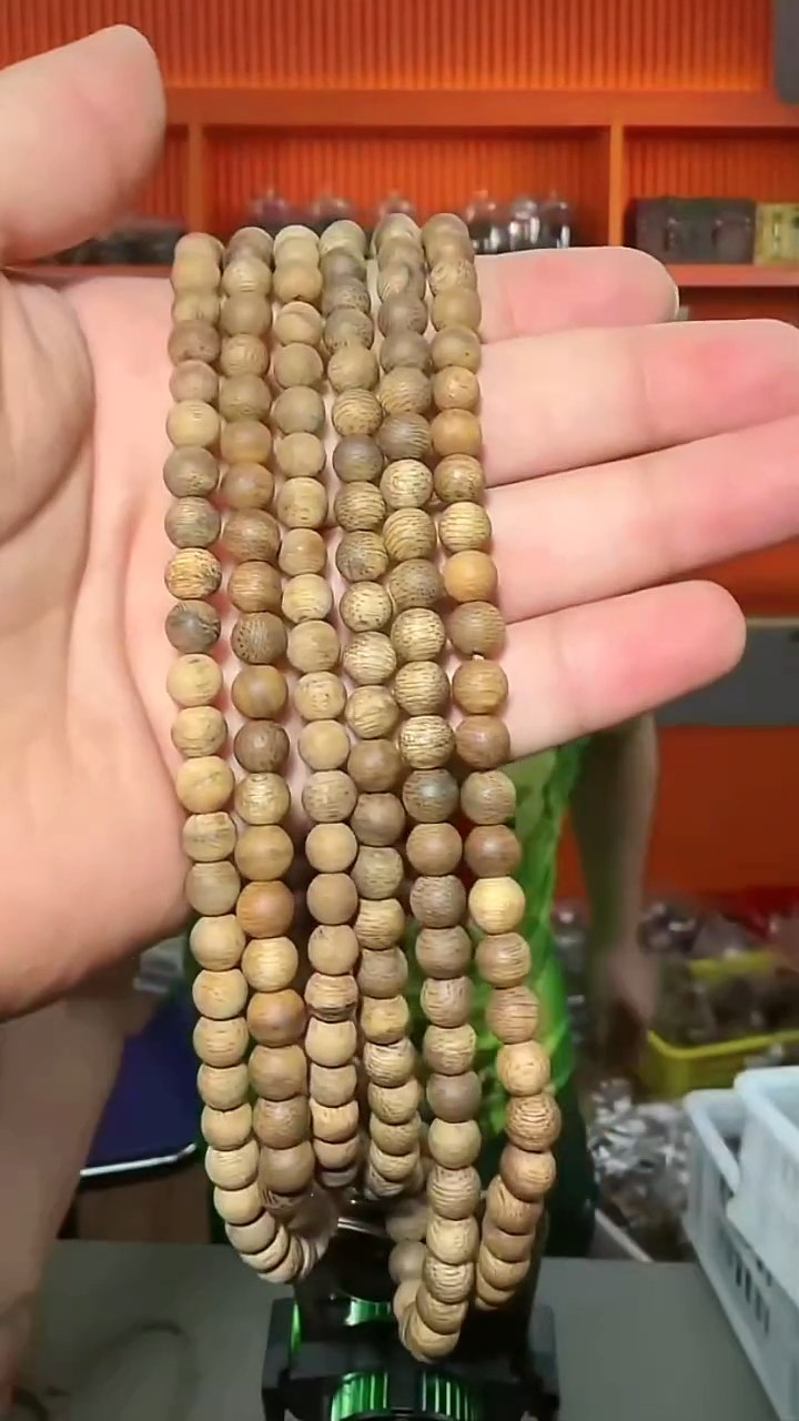 沉香手串36号长串大叻0.7多样性发一