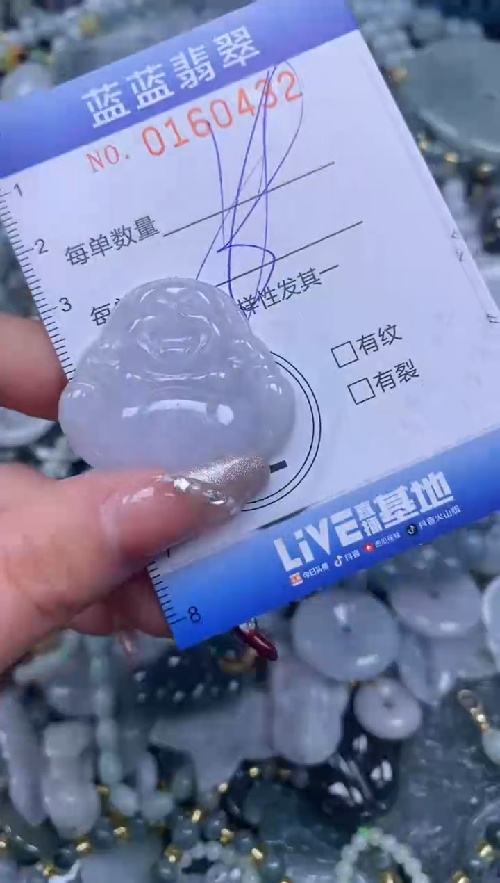 【闪购商品】翡翠颈饰未镶嵌闪购0160432多样性发其一