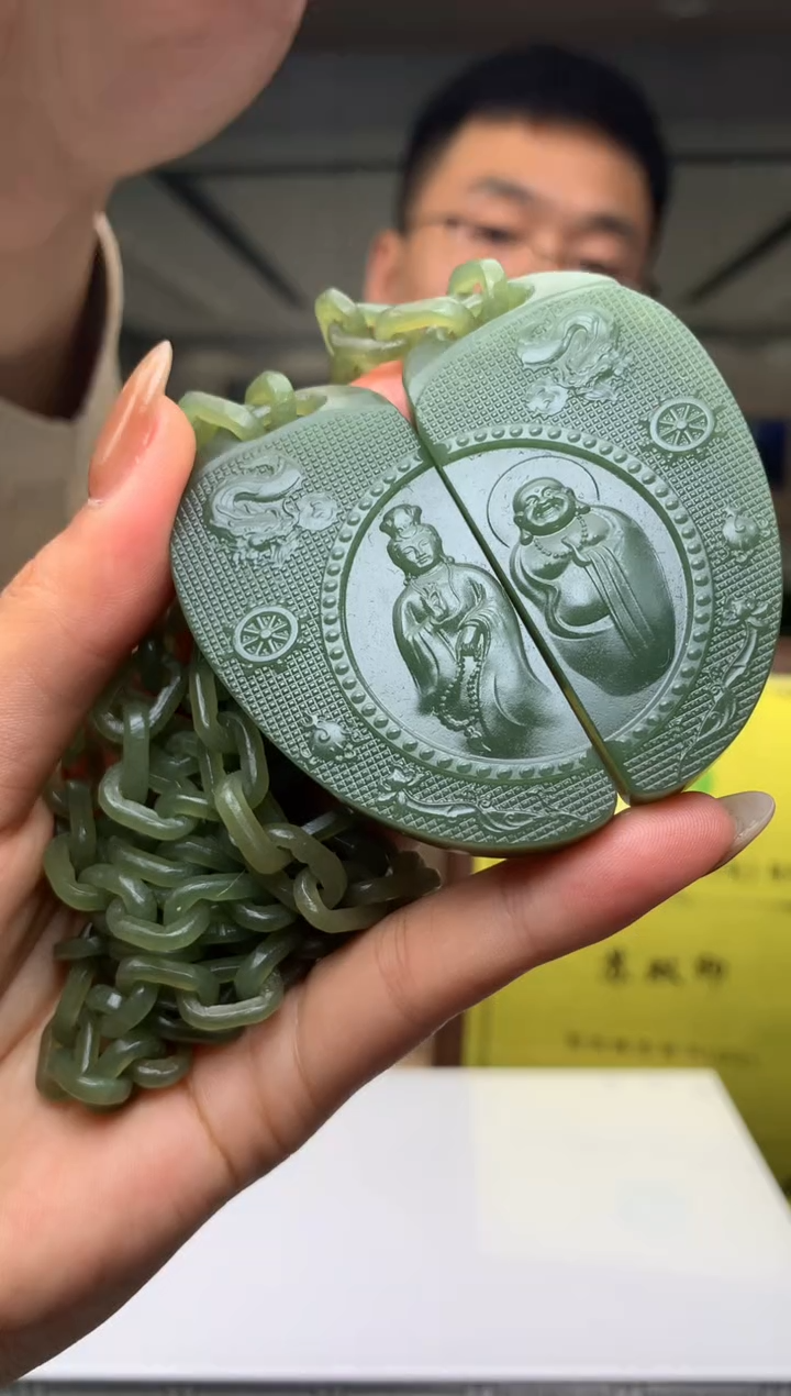 【闪购商品】定制和田玉Boss阳天然和田玉（拍一发一）