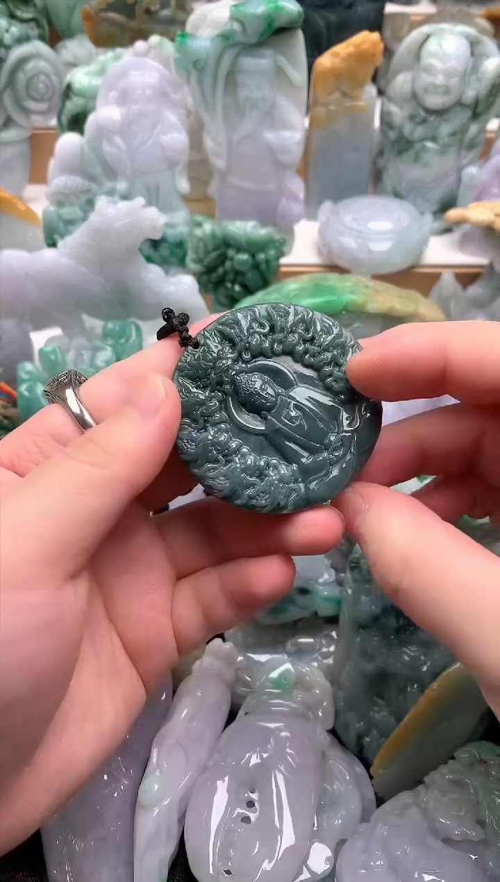 吊坠(不含链)未镶嵌翡翠1
