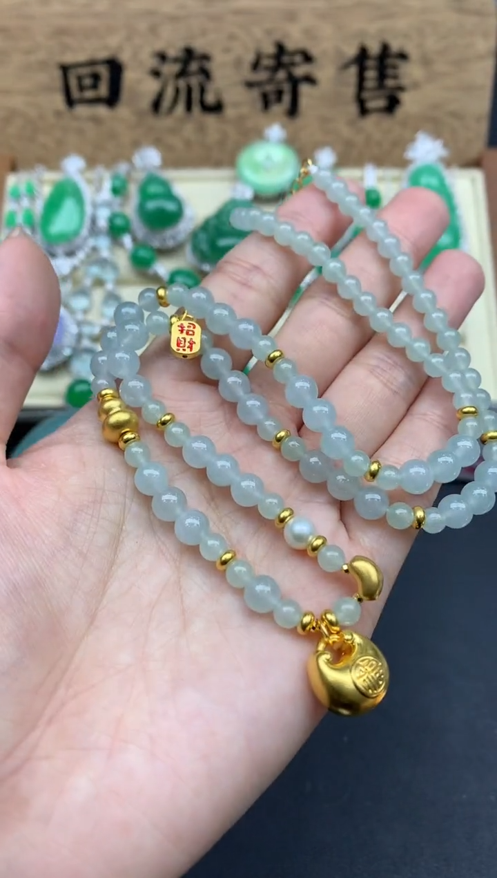 【闪购商品】翡翠手串未镶嵌641-中国好珍宝