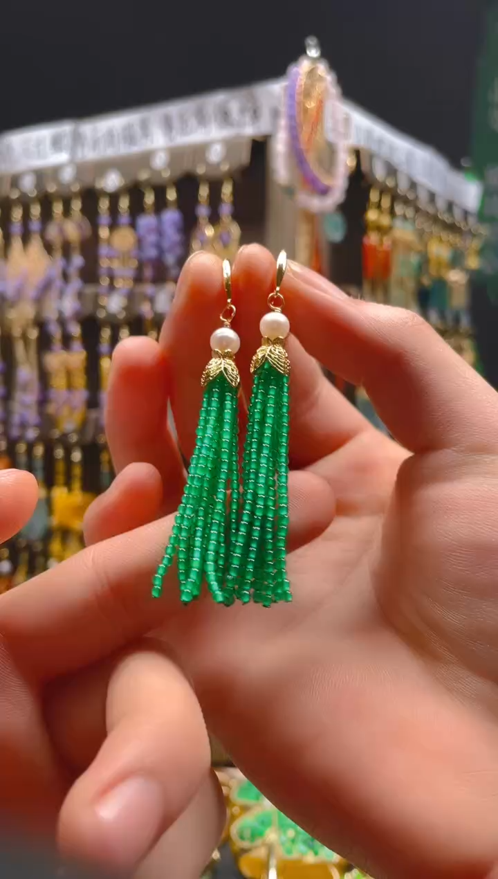 【闪购商品】玛瑙/玉髓耳饰合金014玛瑙饰品