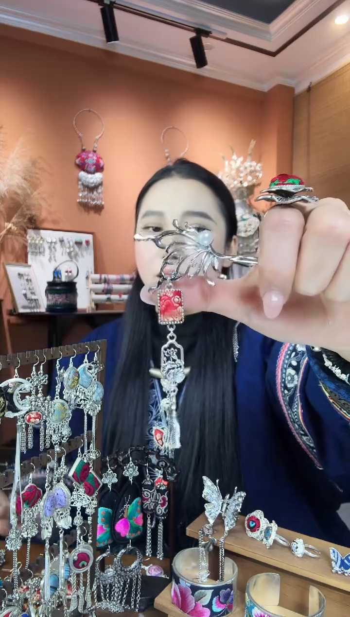 【闪购商品】刺绣纯手工民族风发簪