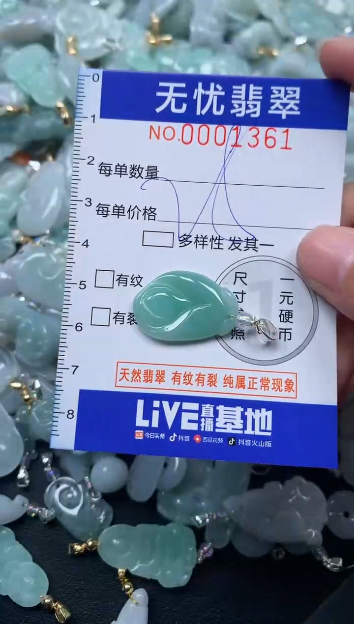 颈饰未镶嵌翡翠1361