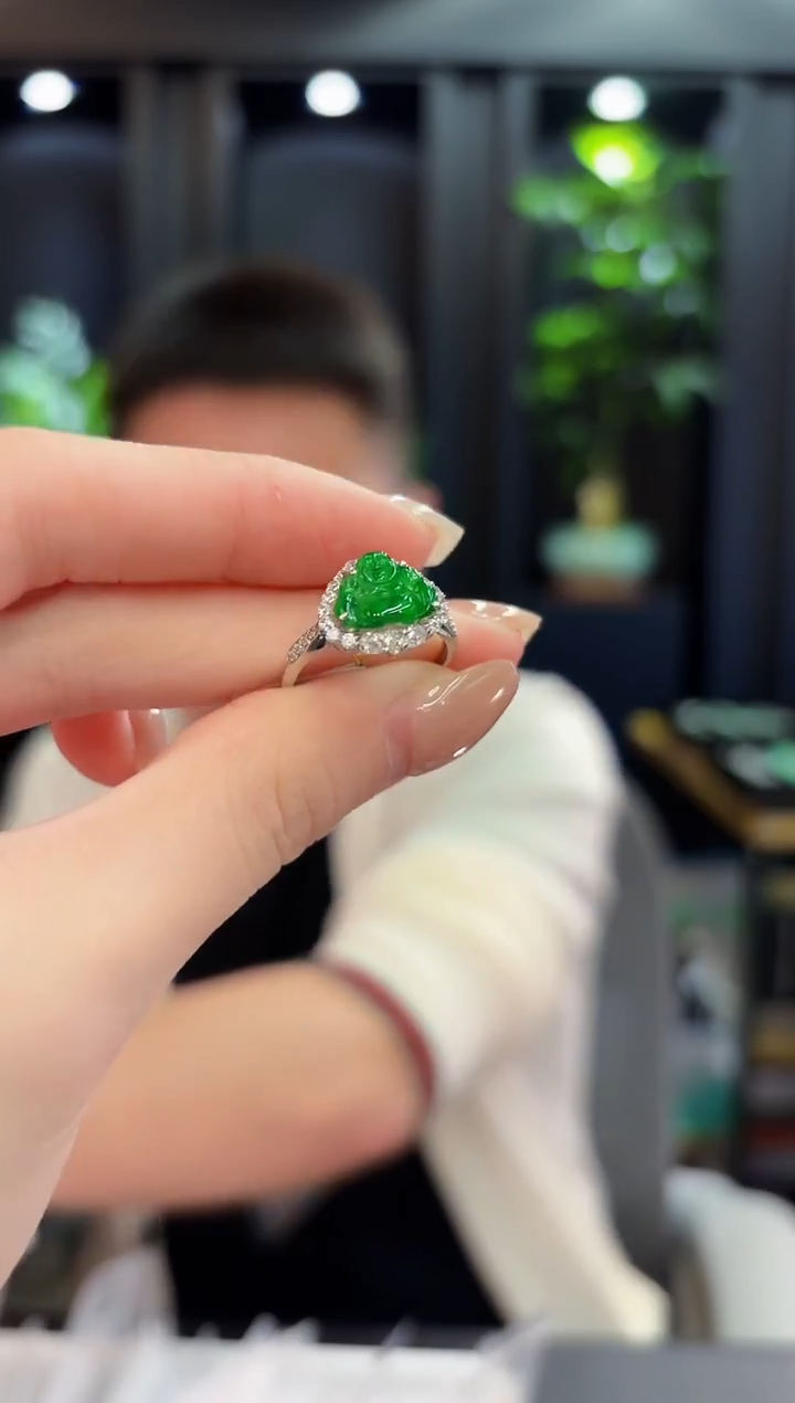 未镶嵌戒指翡翠缅甸A货/多样性发货/一件