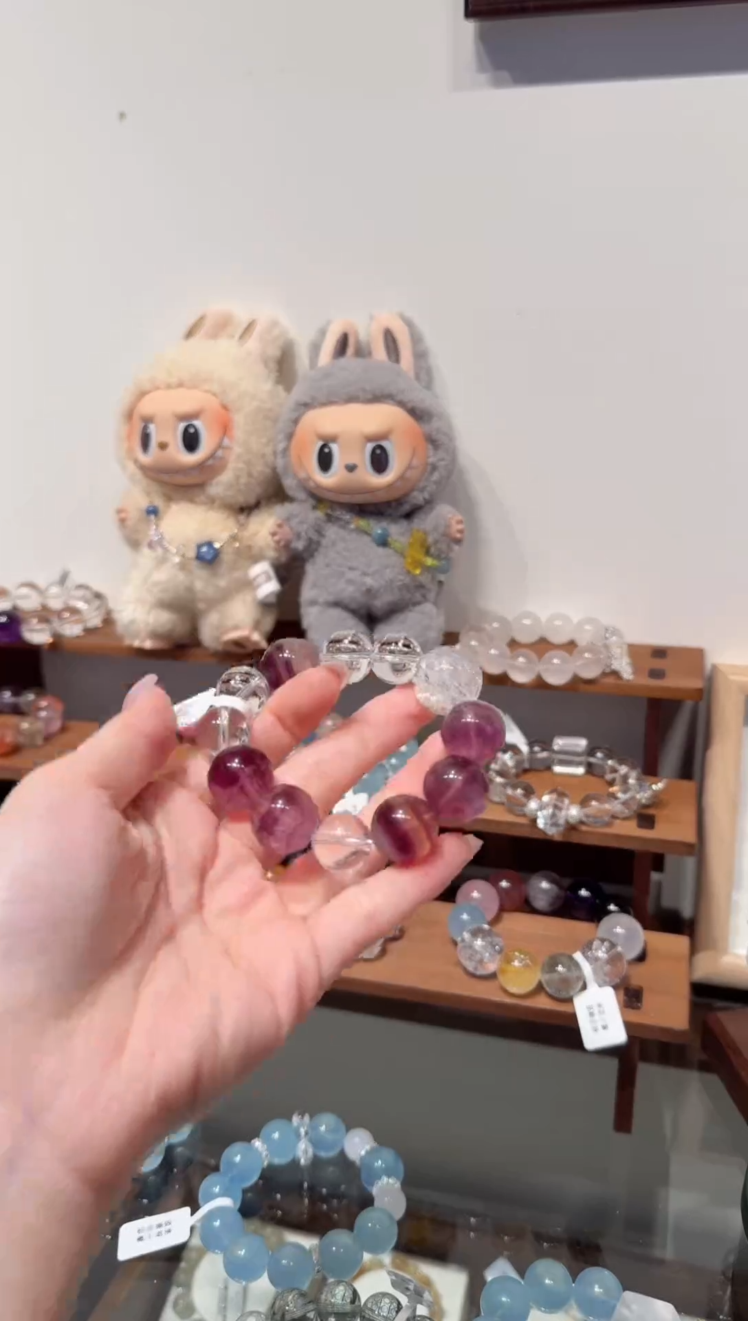 水晶手串未镶嵌（拍2单发一串 多样性发货）