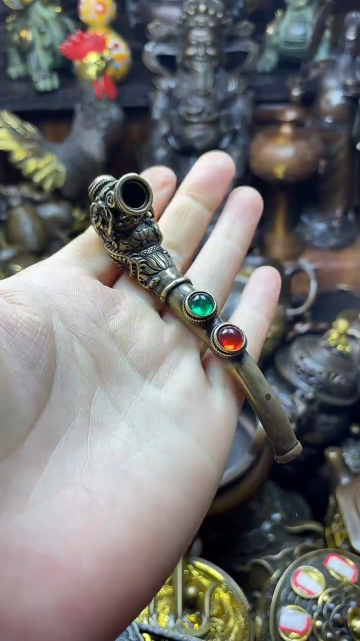 闪购链接，点击下单，有运费险，铜摆件