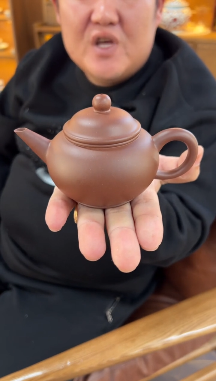【闪购商品】紫砂茶壶【头哥手工壶】水平底槽清