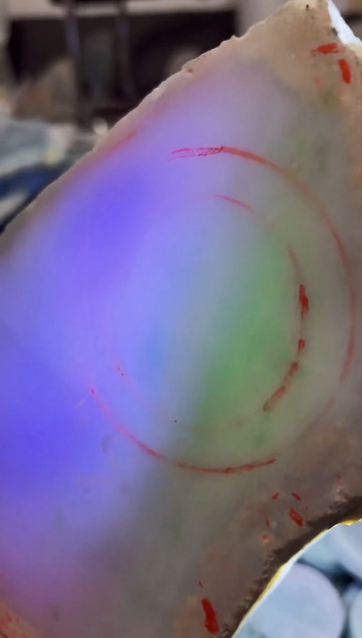 【闪购商品】翡翠颈饰未镶嵌A货白文1336