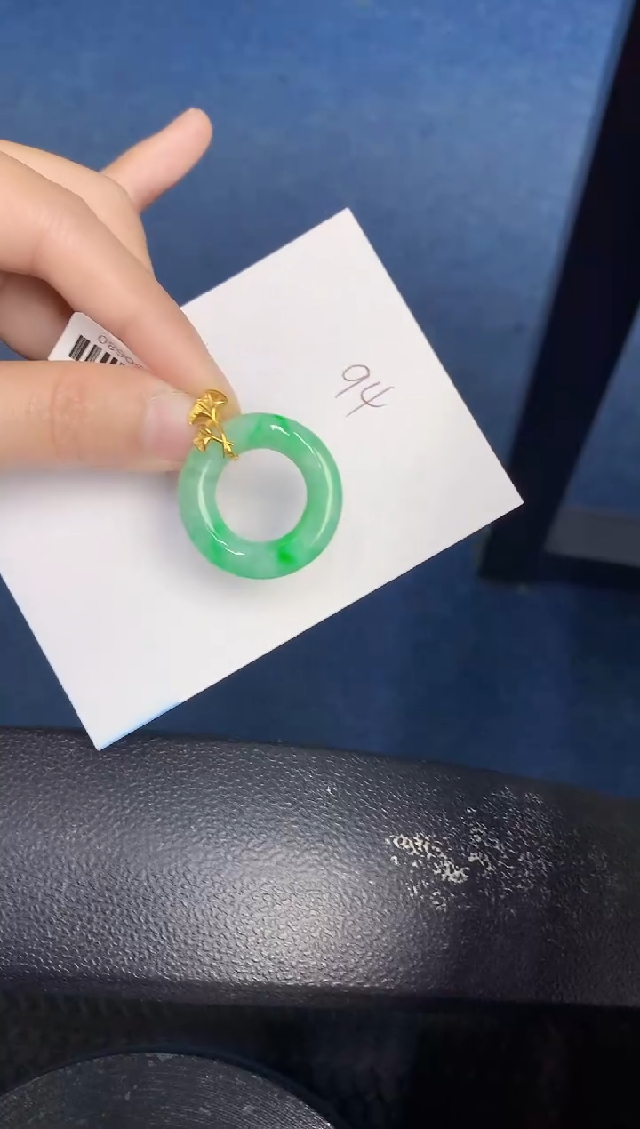 【闪购商品】翡翠颈饰18K金镶嵌000000000