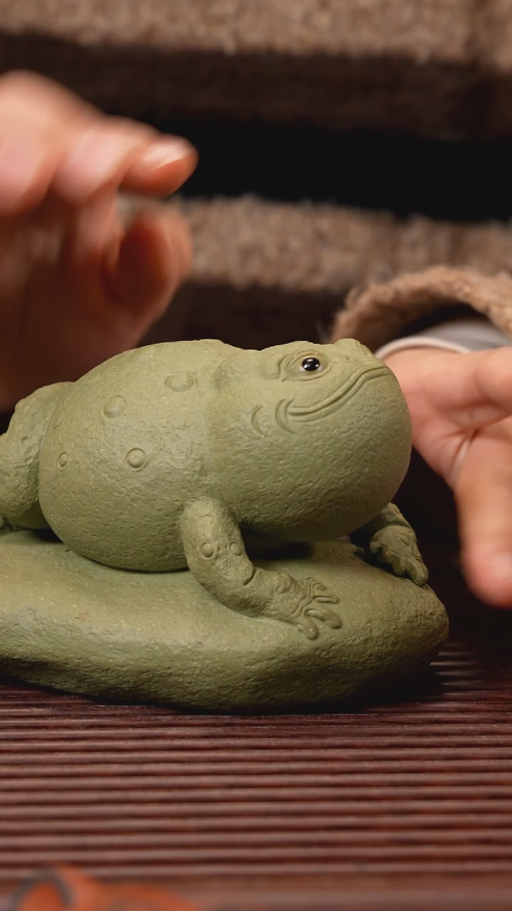 【闪购商品】紫砂茶宠一鼓作气