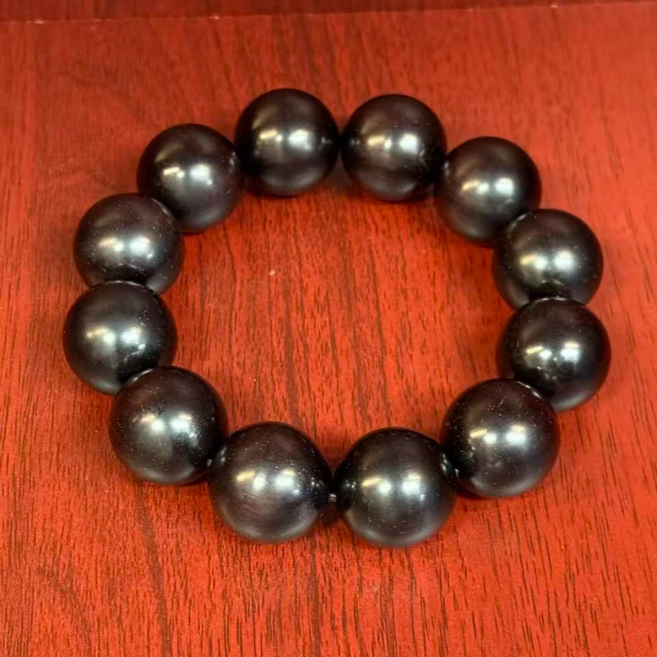 甲单圈佛珠老料高密文玩念珠手串