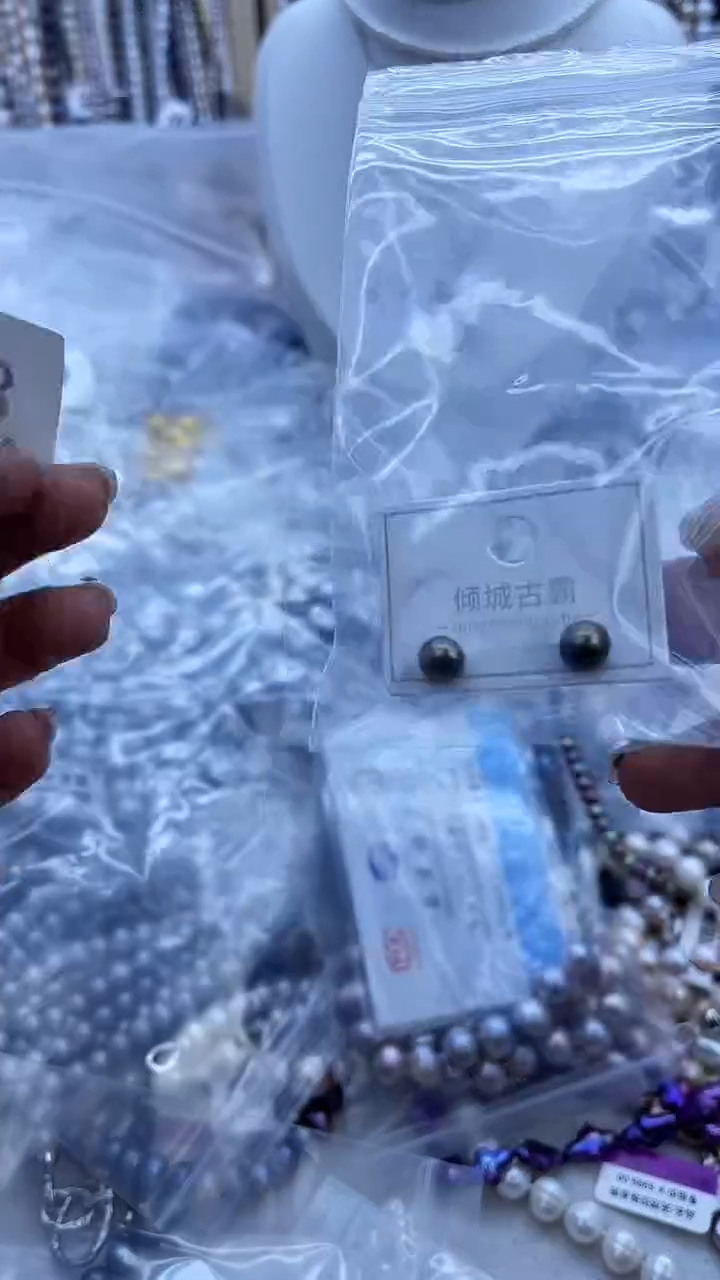 【闪购商品】淡水珍珠耳饰未镶嵌863