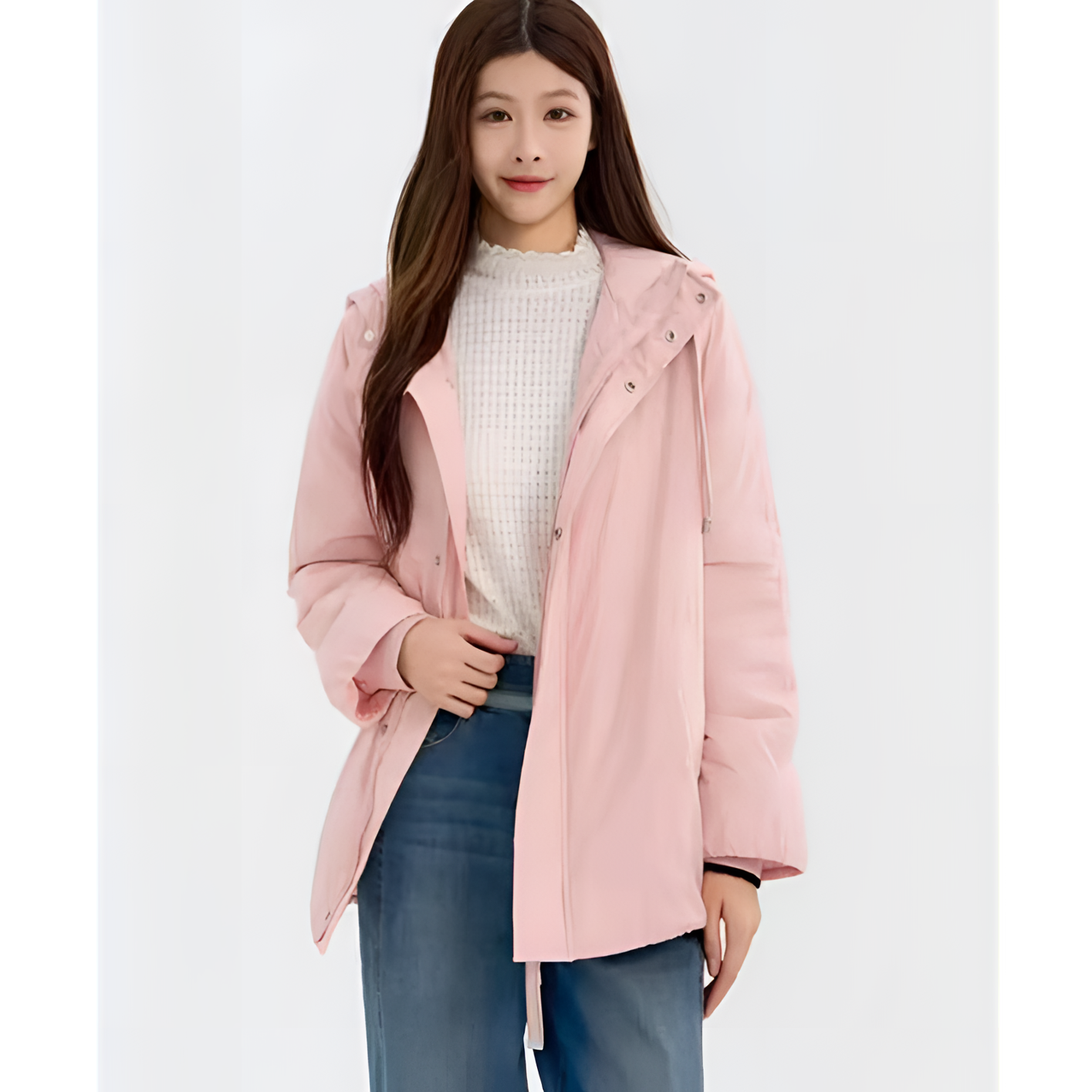 哥弟秋冬新款时尚舒适休闲新雪丽保暖连帽棉服外套140052