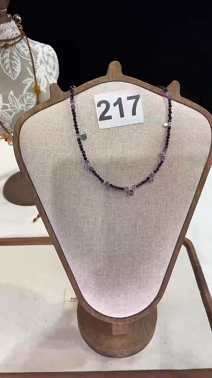 项链钛钢淡水珍珠217