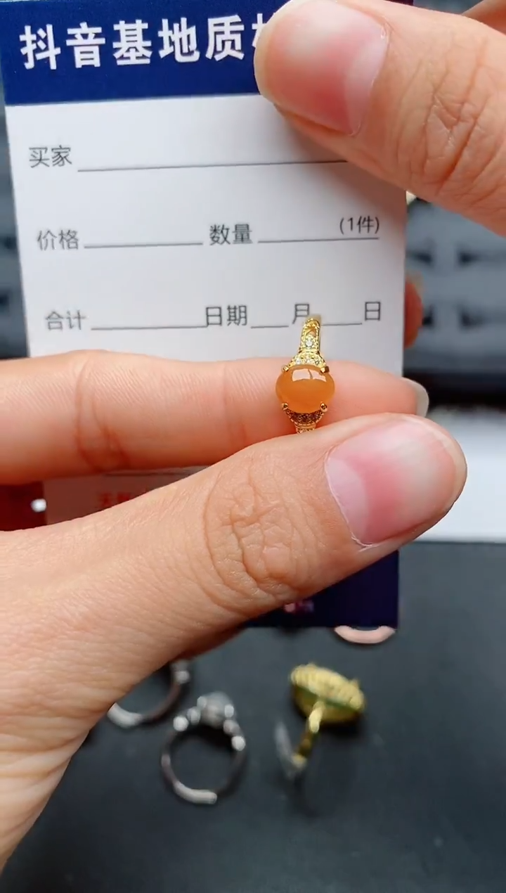 【闪购商品】翡翠戒指银S925镶嵌3..........