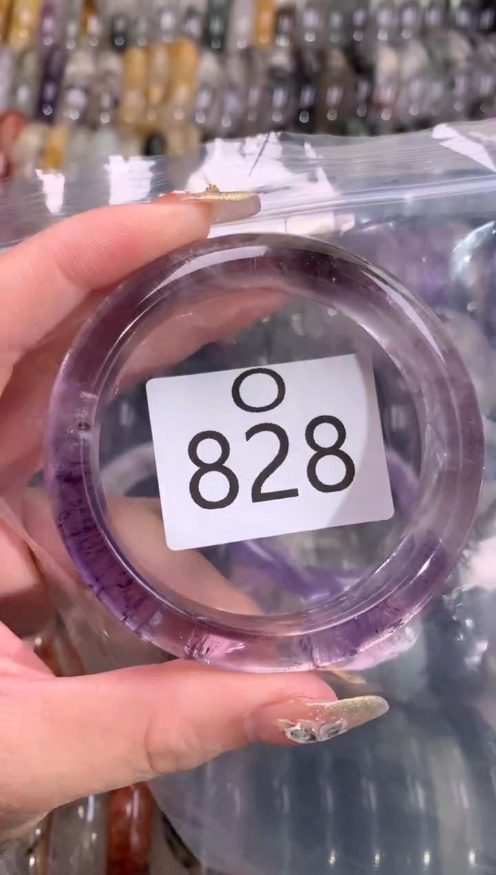 【闪购商品】水晶水晶手镯未镶嵌828-55