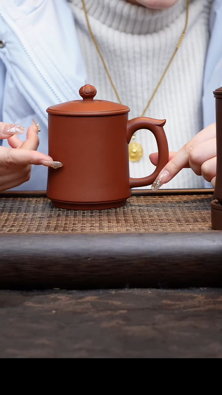 【闪购商品】紫砂茶杯小红泥莲子