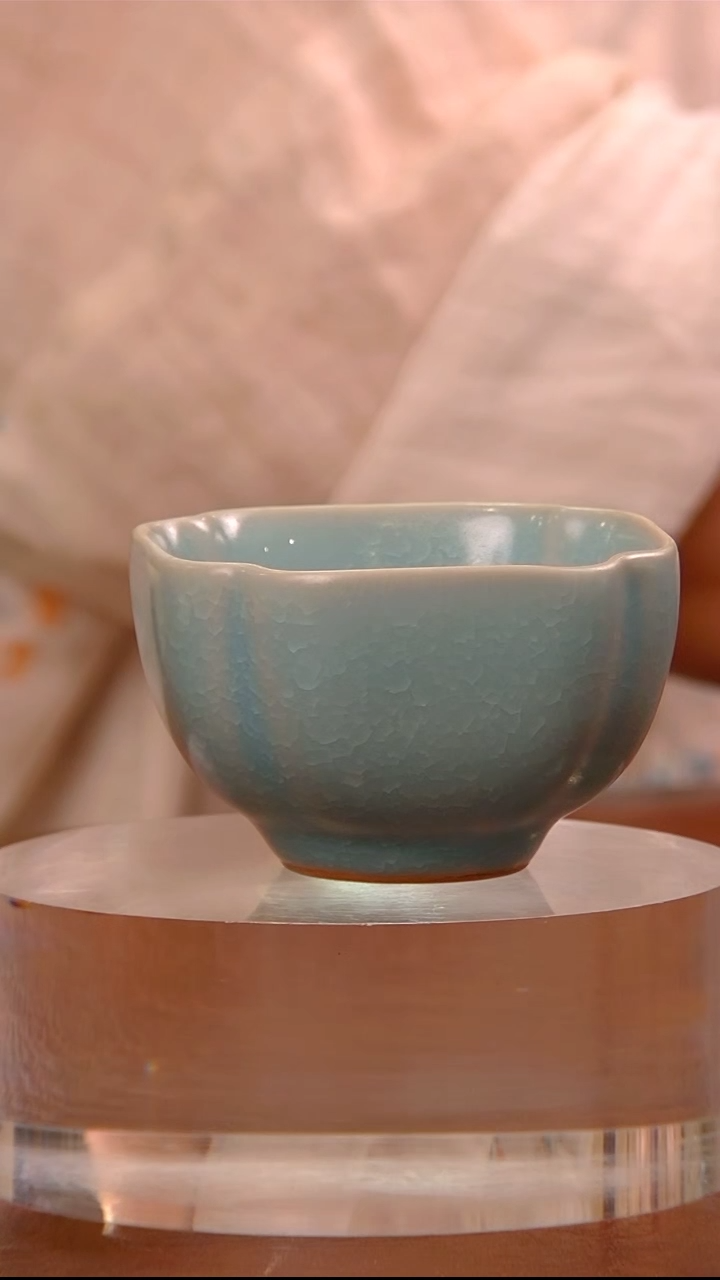 【闪购商品】瓷片566四方杯............