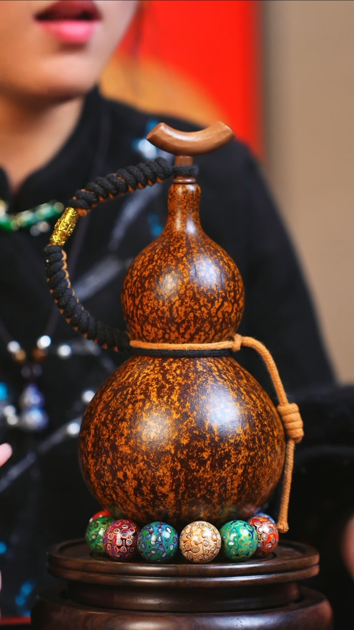 【闪购商品】JS204大师姐臻选非遗大漆酒葫芦