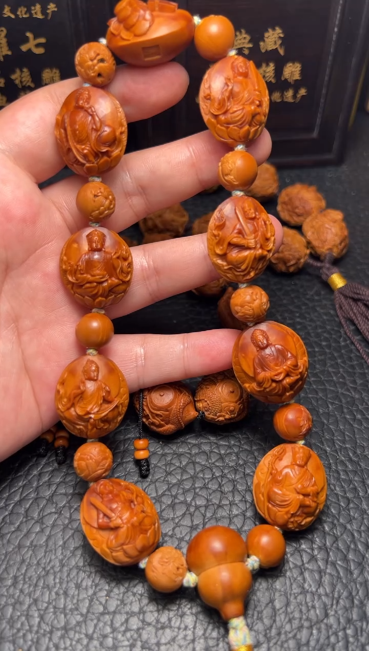 手串/手链橄榄核回血陈坚峰万佛朝宗+无相